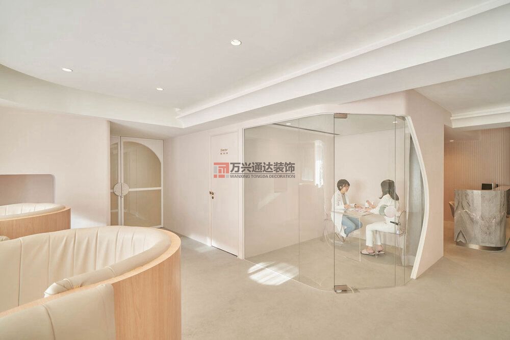 北京萬(wàn)興通達(dá)辦公裝修項(xiàng)目-王君瑜醫(yī)美診所美容院裝修效果圖裝修效果圖