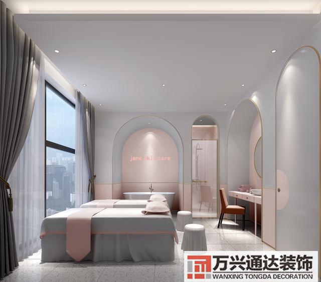 美容院設(shè)計(jì)美容院設(shè)計(jì)案例_萬(wàn)興辦公室裝修公司