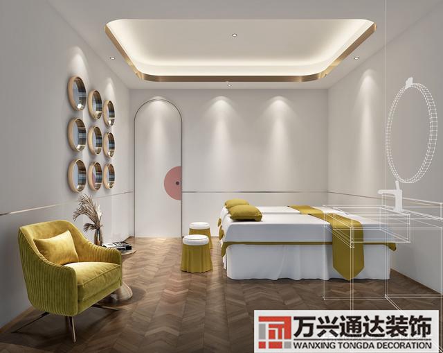 美容院設(shè)計(jì)美容院設(shè)計(jì)案例_萬(wàn)興辦公室裝修公司