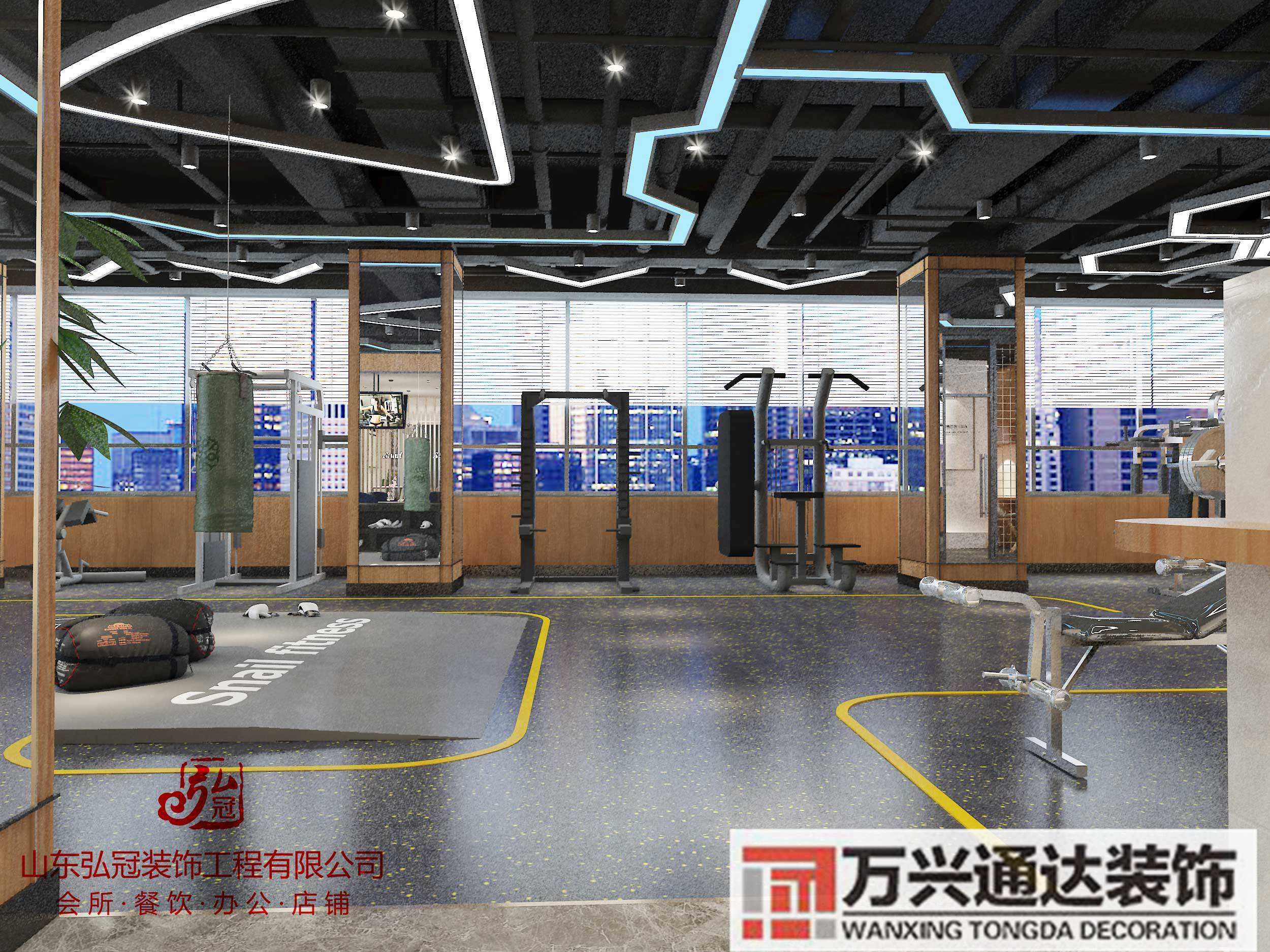 健身房俱樂部的設(shè)計(jì)方案的簡單介紹