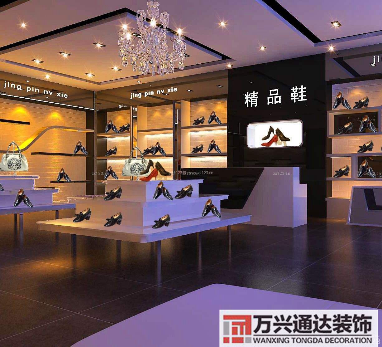 鞋店裝修圖鞋店裝修設(shè)計效果圖
