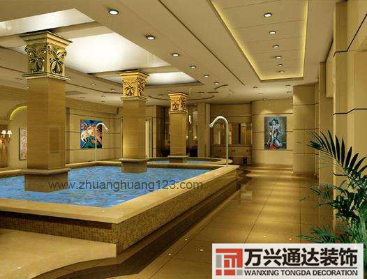 足浴中心裝修足浴店大廳裝修設(shè)計